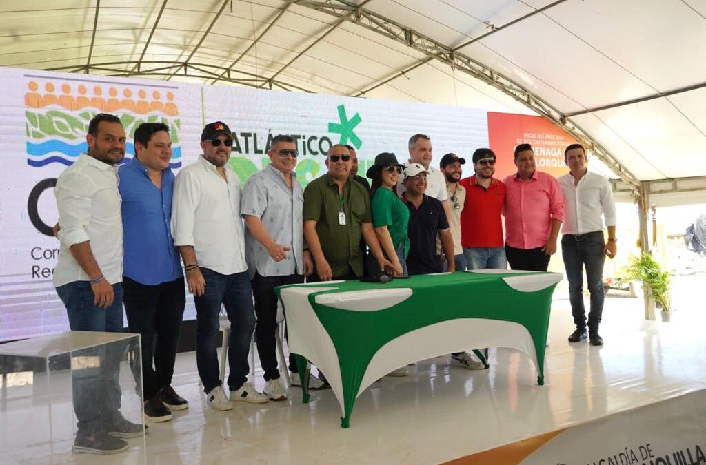 Concejo de Barranquilla presente en proceso de descontaminación de la Ciénaga de Mallorquín